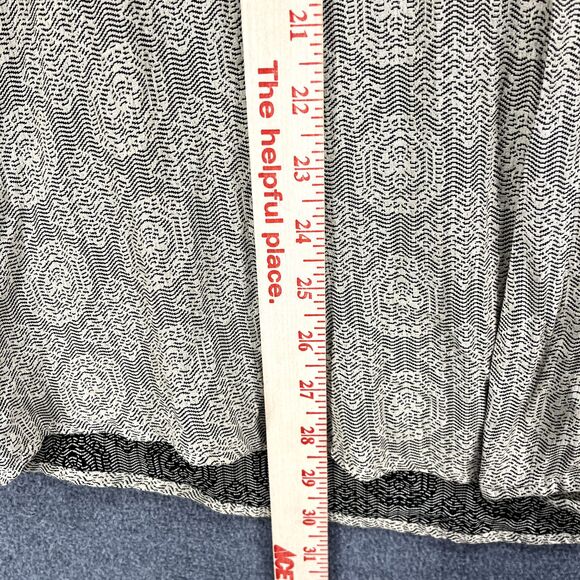 Vintage Atlantic Connection Button Up Shirt Men Large Retro Abstract Long Sleeve - Picture 8 of 16